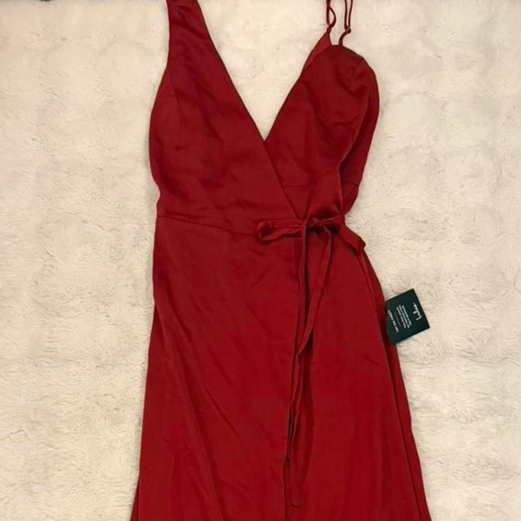 Lulu's Red Maxi Dress - Picture 7 of 7